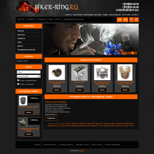 Разработка интернет-магазина biker-ring.ru